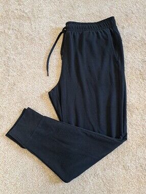 Lole Men's Black Jogger Sweatpants Size XXL Casual Active Loungewear Sweatpants